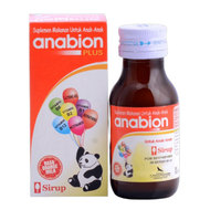 Anabion Plus DHA sirup 60ml Multivitamin anak