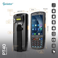 Gprinter PDA PT40 เครื่องนับสินค้าคงคลัง Android 4G เครื่องเก็บข้อมูลแบบพกพา สแกนบาร์โค้ด บลูทูธไร้ส