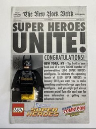 24. LEGO Super Heroes DC 人仔 Batman - New York Comic-Con 2011 Exclusive  SDCC NYCC 背咭有摺痕