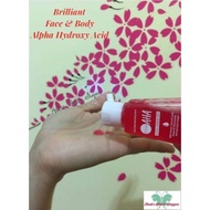 AHA Face Serum Brilliant AHA SERUM READY STOCK