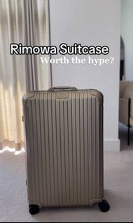 rimowa original aluminium check in m gold discount