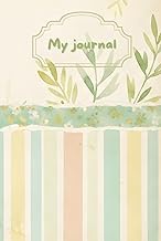 My journal: Cuaderno de puntos (Dot Grid) A5 - Tapa dura - 144 páginas para tus notas, sueños y orga