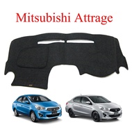 สินค้าขายดี!!! (1ชิ้น) พรมปูคอนโซลหน้ารถ มิตซูบิชิ แอททราจ ปี 2015-2020 Mitsubishi Attrage Dash Mat Cover พรมหน้ารถ หรมหน้าคอนโซล ##ตกแต่งรถยนต์ ยานยนต์ คิ้วฝากระโปรง เบ้ามือจับ ครอบไฟท้ายไฟหน้า หุ้มเบาะ หุ้มเกียร์ ม่านบังแดด พรมรถยนต์ แผ่นป้าย