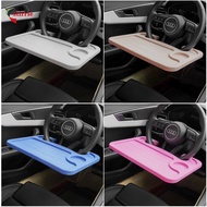 Car Steering Wheel Table Tray Laptop Food Dining Reading Writing Stand Holder Meja Kereta Meja Roda 