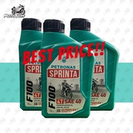 PETRONAS SPRINTA F100 F300 F700 F900 | JASO MA API SG | MOTOR ENGINE OIL MINYAK