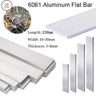 FS 6061 Aluminium Alloy Rectangular Flat Bar - CNC Stock, 250mm Length, Square Rod & Plate Metal Str