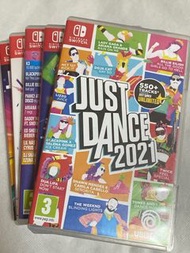 Switch Just Dance 2018-2022 五款 中英文版