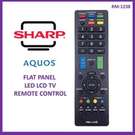 Offer Sharp Aquos LED TV remote control RM-L1238 Sharp Aquos flat panel remote TV replacement
