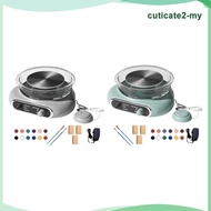 [CuticateddMY] Mini Pottery Wheel Kit Clay Wheel for Beginners Kids Adults