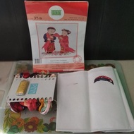 Pinn Cross Stitch Kit Anak China Bagus (Paket Kristik Pinn)