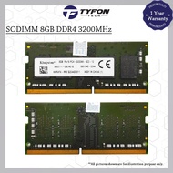 Mix Branded SODIMM DDR4 8GB 3200MHz PC4-25600 Laptop RAM (Refurbished)