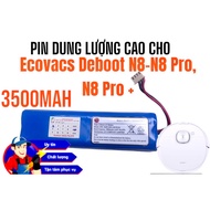 PIN ROBOT HÚT BỤI ECOVACS DEBOOT N8 N8 PRO N8 PRO+ CHÍNH ÍNHHÃNG LG/SAMSUNG BẢO HÀNH 9 THÁNG