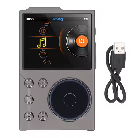 MP3 Player Digital Music Player Bluetooth 5.3 Lossless DSD FLAC HD HiFi Portable MP3 Player HiFi Sou
