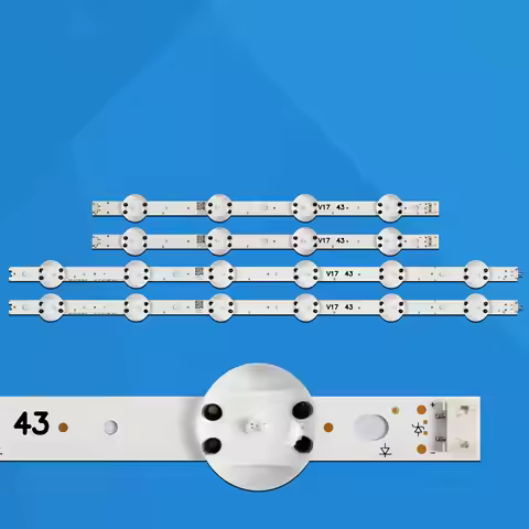 NEW for 43" TV 43UF6500 43VH6100 AGF78709801 LED Strip 43" V17 ART3 2867 Rev0.3 6916L-2867A 6916L-28