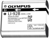 【高雄四海】Olympus Li-92B LI92B 全新原廠盒裝電池．同DB-110/Li-90B．TG6 TG5用