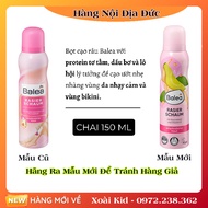 Bộ Kem tẩy lông bọt tẩy lông và kem dưỡng sau cạo lông Balea của Đức -Date mới đủ bill