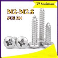【DTY-G1】Phillips Pan Head Self Tapping Screw /Screw Plastic Wood | Skru Besi| SUS 304 Stainless Stee
