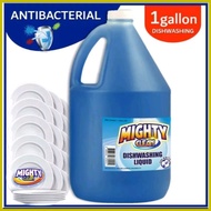 ㍿ ☫ ◸ Mighty Clean/All Mighty Dishwashing Liquid Lemon,Calamansi,Antibac  - DWL - 1 Gallon