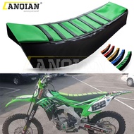 Dirt Bike Gripper Soft Off road Motorcycle Seat Cushions Seat Cover FOR Kawasaki KLX110 KDX250SR KFX450R VERSYS X250 VERSYS X300