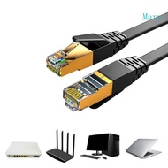 Mary Flat Ethernet Cable Cat7 10Gbps Fast RJ45 Cat 7 Networking Ethernet Cable