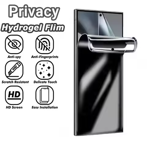 Privacy Hydrogel Film For Vivo V15 Pro V11 Nex 2 Y3 Y17 Y81 Y83 Y85 Y92 Y93 Y95 Y97 Y7S Anti-Spy Scr