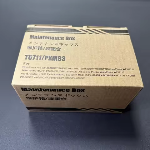 T6711 L1455 Ink Maintenance Box for EPSON WF 7610 7620 7720 7110 7210 7510 7615 7710 7715 3010 3520 