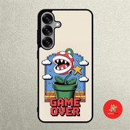 Case SAMSUNG A57 A56 A37 A36 A50 A50 A51 A52 A53 A54 A55 Rubber Softcase Mario Game Over