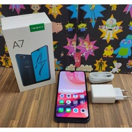 Oppo A7 4/64GB Second Resmi Indo Fullset