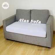 PUTIH Sofa Cover Vantelo Sofa Cover 1/2/3 Seater Sofa Cover Vantelo Cover Cushion Protector Cover (White Vantelo)