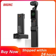 BRDRC Battery Handle DJI Osmo Pocket 4 Charging Grip Power Bank External Charger DJI Osmo Pocket 3 G