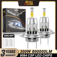 360 H7 LED Car Headlight Bulbs Canbus Led Light for Car 3D 9084 CSP Chip Turbo LED H7 1:1 Mini HeadL
