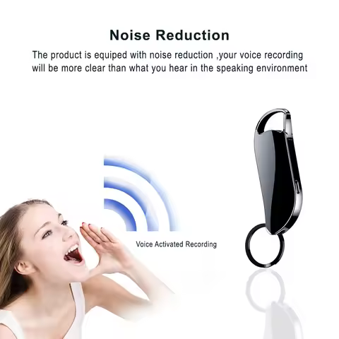 Vandlion Smart Audio Voice Recorder 32GB 64GB 128G HD Noise Reduction Dictaphone Rechargeable Audio 