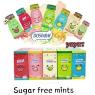 ALL DOSFARM SUGAR FREE MINT (WATERMELON/TANGERINE/PEACH/LEMON)15pkts