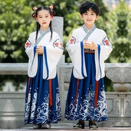 Children Hanfu Chinese Style Boys Ancient Costume Summer Ancient Style Chinese School Girls Costume 