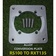 RS100 To RXT / DT125 Block Conversion Adaptor Plate
