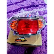 LAMPU BELAKANG STOPLAMP MIO MX SPORTY SMILE CUSTOME SMOKE