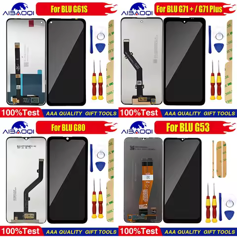 Touch Display For BLU G9 Pro G53 G61S G63 ZG65 G71 Plus G72 Max G73L G64L G80 IKU X5 G60 G91 Max G91