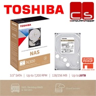 Toshiba N300 NAS Internal Hard Drive - 4TB/6TB/8TB/10TB/12TB/14TB/16TB/18TB/20TB