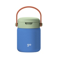 กระติกอาหารสแตนเลสเก็บอุณหภูมิ พร้อมหูหิ้ว 16 ออนซ์ Gio F16-Blue 9.3x9.3x13.9 ซม. ฟ้า