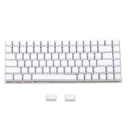 White Black Dolch Thick PBT 84 68 64 Blank Keyset OEM Profile Keycaps for MX Mechanical Keyboard Key
