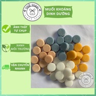 (1 Tablet) 4-Color Mineral Tablet Salt For Aquarium Fish Super Nutritious Product