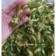Mini ketupat ribbon 0.6cm materialsatin ribbon ribbon satin