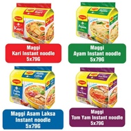 Maggi Megi Maggie Instant Noodles Mee Mi Segera Kari Asam Laksa Ayam Tomyam Mi Sedap