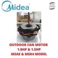 1.0HP-1.5HP MSAE & MSK4 MIDEA ORIGINAL OUTDOOR FAN MOTOR - MSAE-10CRN1 / MSAE-13CRN1 / MSK4-09CRN1 /