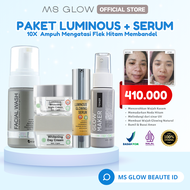 MS GLOW PAKET LUMINOUS DAN SERUM LUMINOUS PAKET LUMINOUS MS GLOW Serum Luminous Ms Glow 1 Paket Lengkap Luminous  Ms Glow Penghilang Flek Hitam Membandel di wajah Penghilang Bopeng Wajah Penghilang Bekas Jerawat Pencerah Wajah Mencerahkan Kulit Kusam