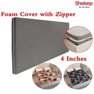 4 inches Foam Cover with Mattress Uratex Bed