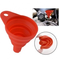 Car Funnel Foldable Oil Screen Space Saving Top Wash Coolant 7cmX6cm Engine