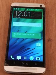 相機紫光 螢幕偏黃 HTC ONE M7 32GB 銀 801e PNO7110 零件機