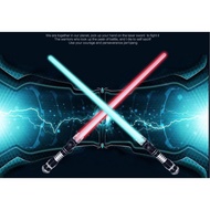 Star Wars Lightsaber with Light Led Telescopic Sword kids childrenToys | pedang berlampu mainan kana