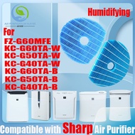 🔥Original and Authentic🔥Replacement Compatible with sharp FZ-G60MFE、KC-G60TA、G50TA、G40TA W、KC-G60TA、G50TA、G40TA B Filter Air Purifier Accessories True Original HEPA&amp;Active Carbon High-Efficiency H13 Antibacteria Virus and Smoke Moisture